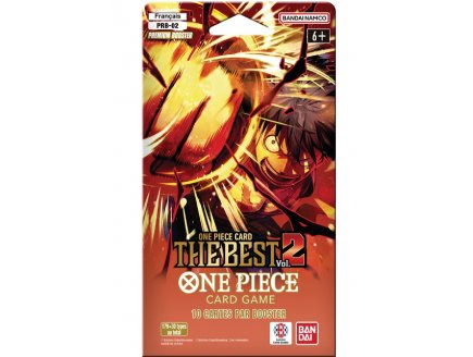 Booster One Piece Card Game : PRB-02 - The Best 2 - Cartes à collectionner Française