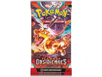 Booster Pok�mon EV03 - Ecarlate et Violet : Flammes Obsidiennes - Asmodee - cartes a collectionner Fran�aise
