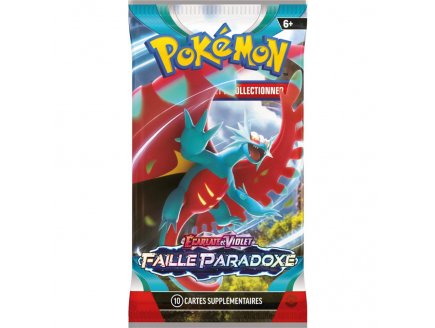 Booster Pok�mon EV04 - Ecarlate et Violet : Faille Paradoxe - Asmodee - cartes a collectionner Fran�aise