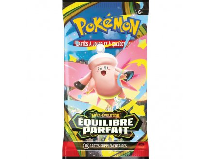Booster Pokémon Méga-Évolution ME03 - Équilibre Parfait - Asmodee - cartes a collectionner Française