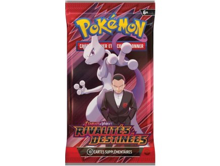 Booster Pokmon Rivalits Destines EV10 - Ecarlate et Violet - Asmodee - cartes a collectionner Franaise