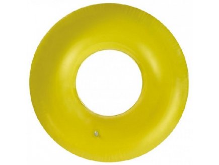 BOUEE GONFLABLE GEANTE 91 CM JAUNE FLUO GIVRE - INTEX - 59262NP
