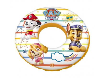 Bou�e Gonflable Pat Patrouille 50 cm Enfant - Mondo - Paw Patrol - Anneau Natation, piscine