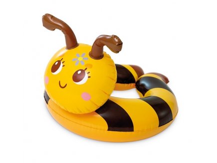 BOUEE GONFLABLE TETE D'ANIMAL ABEILLE 58 X 55 CM - INTEX - JEU PISCINE ENFANT