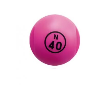 BOULE DE LOTO MAGNETIQUE NUMEROTEE FUCHSIA + 100 PIONS - KIT 2 EN 1 - LOTOQUINE