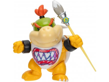 Bowser Jr. avec pinceau : Figurine Super Mario 8 cm - Personnage