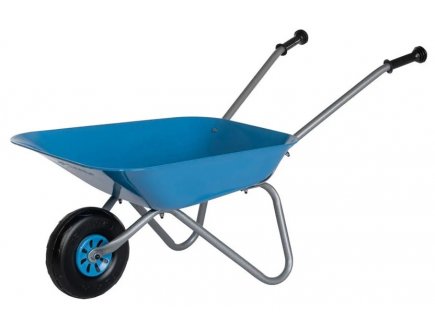 BROUETTE METAL ENFANT BLEUE / GRISE - ROLLY TOYS - JOUET, OUTIL JARDINAGE