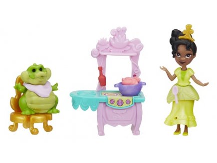 Cafe de tiana - instants magiques - little kingdom disney - hasbro - c0566