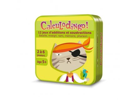 Calculodingo 12 Jeux additions et soustractions GS-CE2 - Calculs, Maths - Jeu de cartes Educatif