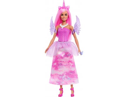 Calendrier de l'avent Barbie Poup�e Mannequin + animaux + tenues + accessoires - Mattel - JFL66