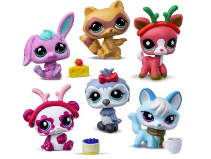 Calendrier de l'avent Deluxe Littlest Petshop - Figurines animaux, accessoires - Bandai - No�l 