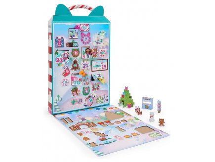 Calendrier de l'avent gabby et la maison magique - figurines, accessoires - spinmaster