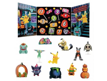 Calendrier de l'avent halloween pokemon - figurines & accessoires - Bandai