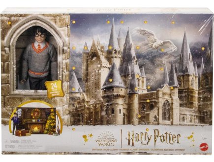 CALENDRIER DE L'AVENT HARRY POTTER GRYFFONDOR : 1 POUPEE MANNEQUIN - 24 SUPRISES - MATTEL - HND80