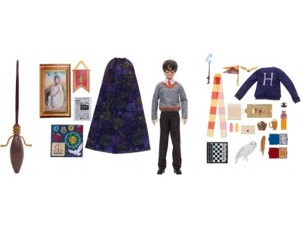 CALENDRIER DE L'AVENT HARRY POTTER GRYFFONDOR : 1 POUPEE MANNEQUIN - 24 SUPRISES - MATTEL - HND80