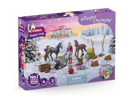 Calendrier de l'Avent Horse Club 2025 Miracle de Noël - Chevaux - Schleich - 99178 - Figurines, Accessoires