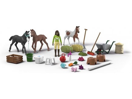 Calendrier de l'Avent Horse Club 2025 Miracle de Noël - Chevaux - Schleich - 99178 - Figurines, Accessoires