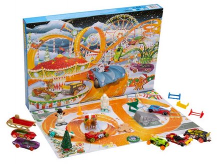Calendrier de l'avent hot wheels 2022 - Mattel - hcw15 - voitures miniatures