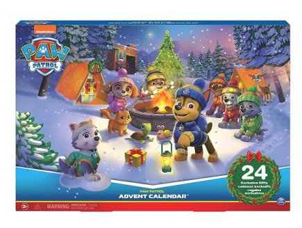 CALENDRIER DE L'AVENT PAT'PATROUILLE 2022 - PAW PATROL - FIGURINES, ACCESSOIRES - SPIN MASTER