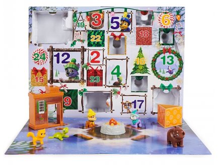 Calendrier de l'avent pat'patrouille 2022 - paw patrol - figurines, accessoires - Spin master