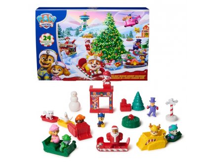 Calendrier de l'avent Pat Patrouille 2025 Mission Nol - Paw Patrol - Figurines, vehicules, Accessoires - Spin master