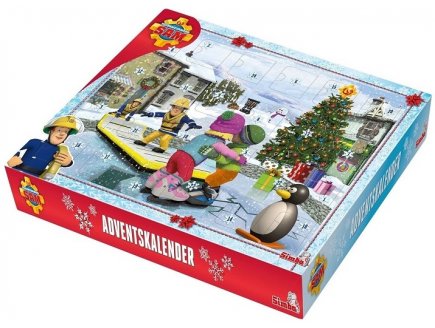 CALENDRIER DE L'AVENT SAM LE POMPIER NOEL - SIMBA - 109251060038 - UNIVERS DE JEU