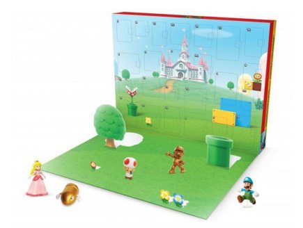 Calendrier de l'avent super mario figurines & accessoires - Nintendo - jakks