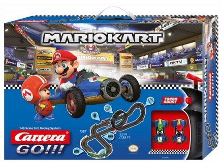 Carrera go - circuit mariokart mach 8 mario & luigi - nintendo - 62492