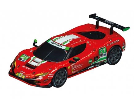 CARRERA GO - FERRARI 296 GT3 AF CORSE, No.21 - 64242 - VOITURE CIRCUIT