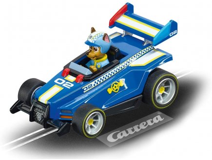 Carrera go - pat patrouille la voiture de course de chase ready race rescue - 64175 - voiture circuit paw patrol