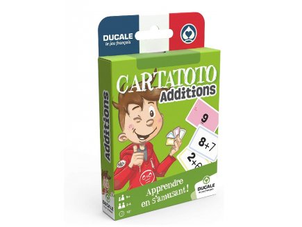 CARTATOTO ADDITIONS - FRANCE CARTES - JEU DE CARTES - JEU EDUCATIF