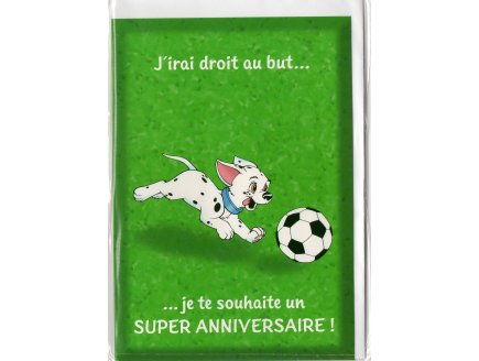 CARTE LES 101 DALMATIENS DISNEY : SUPER ANNIVERSAIRE + ENVELOPPE - ENFANT - ADULTE - FILLE - GARCON (21)