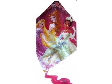 CERF-VOLANT DISNEY PRINCESSE : RAIPONCE - BELLE - TIANA