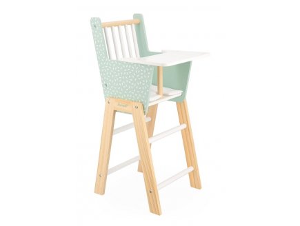 CHAISE HAUTE ZEN EN BOIS POUPEE - JANOD - J05901 - ACCESSOIRE REPAS POUPON