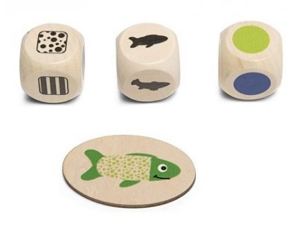 Cherche et trouve en bois : les poissons - bs Toys - jeu de societe observation