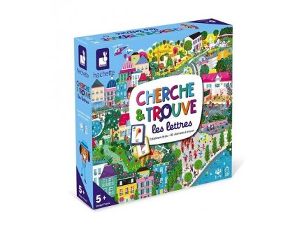 CHERCHE ET TROUVE LES LETTRES - JANOD - J02436 - JEU EDUCATIF ALPHABET