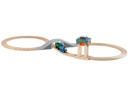 CIRCUIT TRAIN EN BOIS THOMAS & FRIENDS LIVRAISON CHARBON - FISHER-PRICE