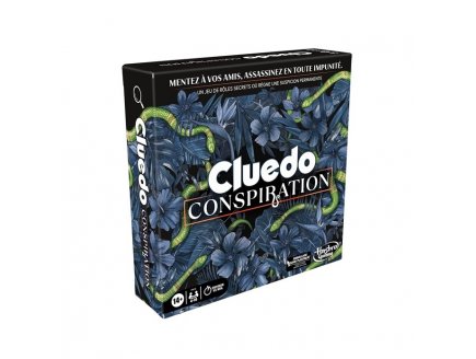 Cluedo Conspiration, Mystères & Enigmes - Hasbro - F6418 - Jeu de rôles secrets, Ados, Adultes