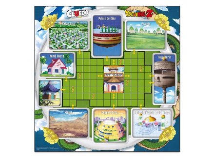 Cluedo dragon ball z - Winning moves - 02056 - jeu de societe detectives