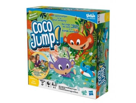 COCO JUMP! - MB JEUX - 26983 - JEU DE SOCIETE ENFANT