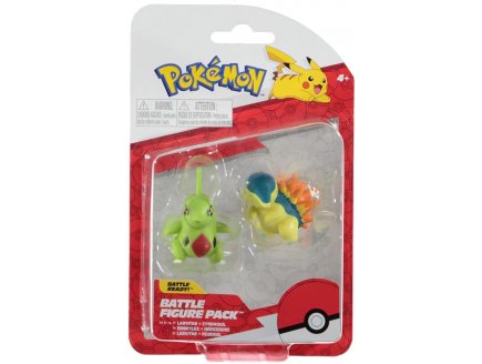 COFFRET 2 POKEMON BATTLE FIGURE EMBRYLEX + HERICENDRE - POKEMON - FIGURINE ACTION - BANDAI