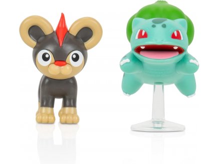 Coffret 2 Pok�mon Battle Figure Helionceau + Bulbizarre - Pok�mon - Figurine action - PKW3583