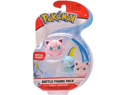 Coffret 2 Pokmon Battle Figure Larmeleon + Rondoudou - Pokmon - Figurine action - 97627