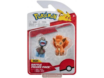 COFFRET 2 POKEMON BATTLE FIGURE SOLOCHI + GOUPIX - POKEMON - FIGURINE ACTION - BANDAI