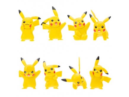 Coffret 8 Pokemon battle figure - 8 figurines - figurine action