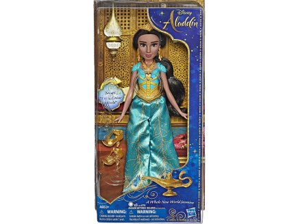 COFFRET ALADDIN : PRINCESSE JASMINE QUI CHANTE - POUPEE MANNEQUIN DISNEY COLLECTION - HASBRO E5442