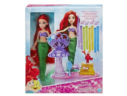 Coffret ariel coiffures creations salon ruban - disney princess - Hasbro - b6836