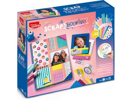 Coffret atelier scrapbooking enfant - customisation - maped creativ - 907054 - art du papier
