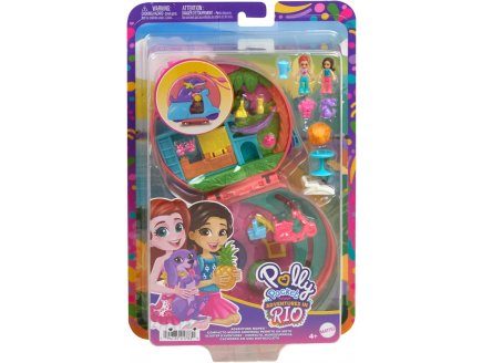 Coffret aventure du chien  Rio Polly Pocket - Mattel - HWN98 - Mini univers poupe, animaux