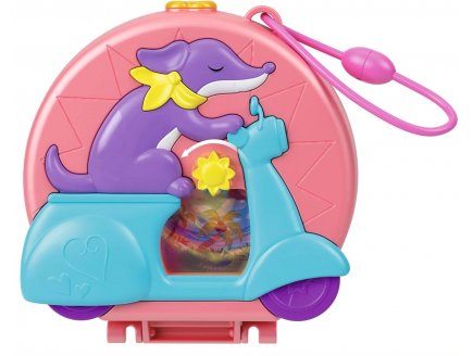Coffret aventure du chien  Rio Polly Pocket - Mattel - HWN98 - Mini univers poupe, animaux